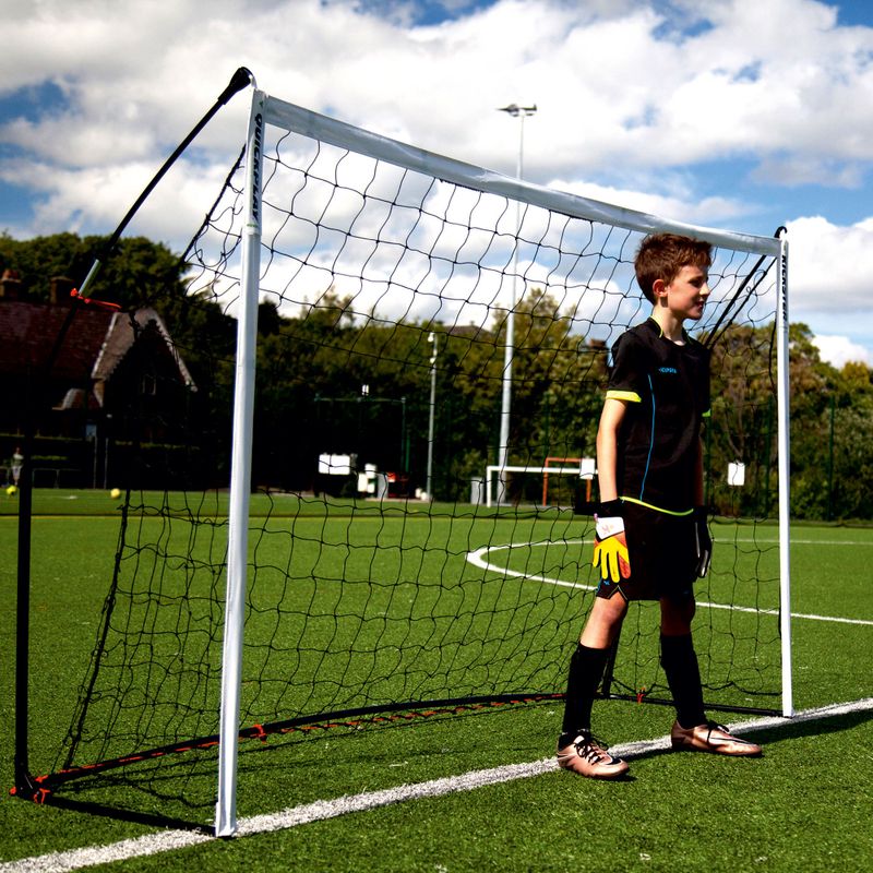 Bramka do piłki nożnej QuickPlay Kickster Academy 240 x 150 cm white/black 7