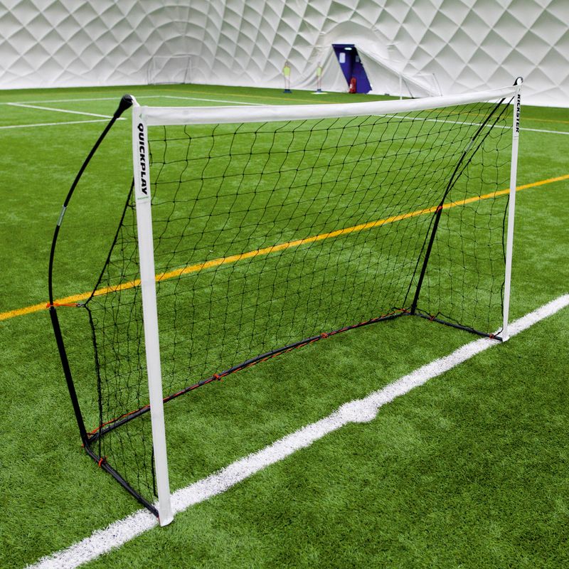 Bramka do piłki nożnej QuickPlay Kickster Academy 240 x 150 cm white/black 9
