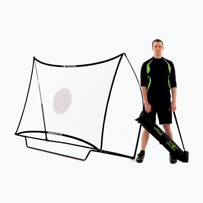 Rebounder QuickPlay Kickster Spot 240 x 150 cm white/black 3