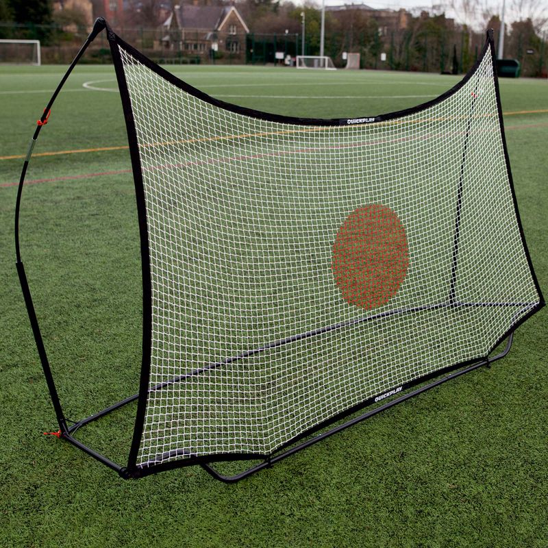 Rebounder QuickPlay Kickster Spot 240 x 150 cm biały/czarny 5