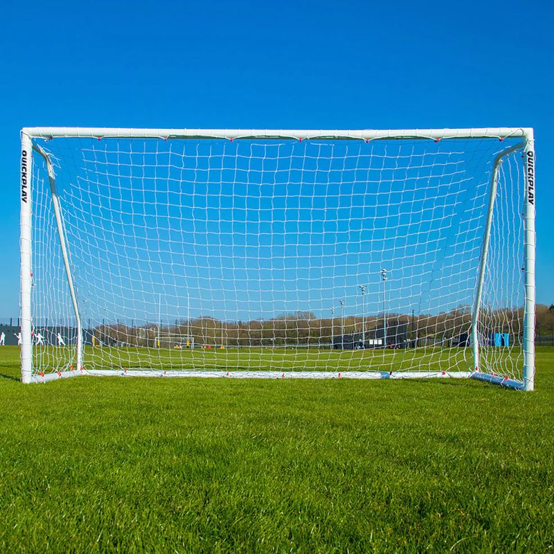 Bramka do piłki nożnej QuickPlay Q-Match Goal 365 x 180 cm white 2