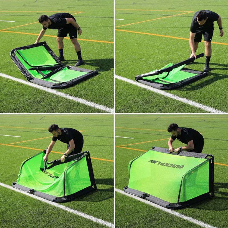 Bramka do piłki nożnej Quickplay Pro Alu Training 180 x 120 cm black/green 8