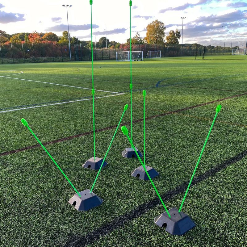 Tyczki treningowe QuickPlay Agility Poles 10 szt. green 3