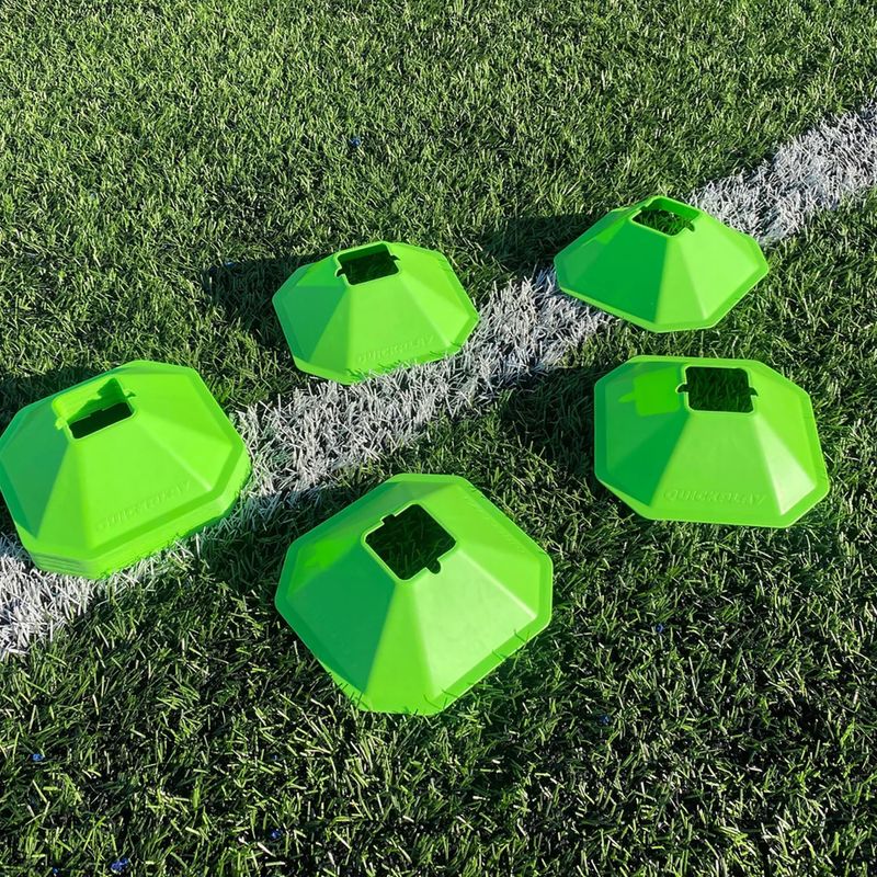 Pachołki treningowe QuickPlay Training Cones 20 szt. green 2