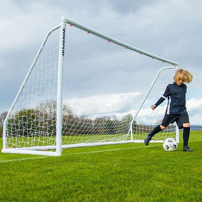 Bramka do piłki nożnej QuickPlay Q-Match Goal 300 x 200 cm white/black 4