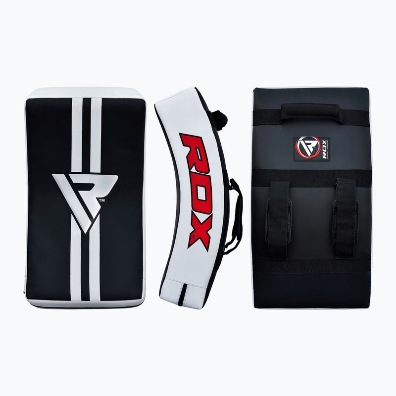 Tarcza treningowa RDX Arm Pad Gel Kick Shield Heavy white 3