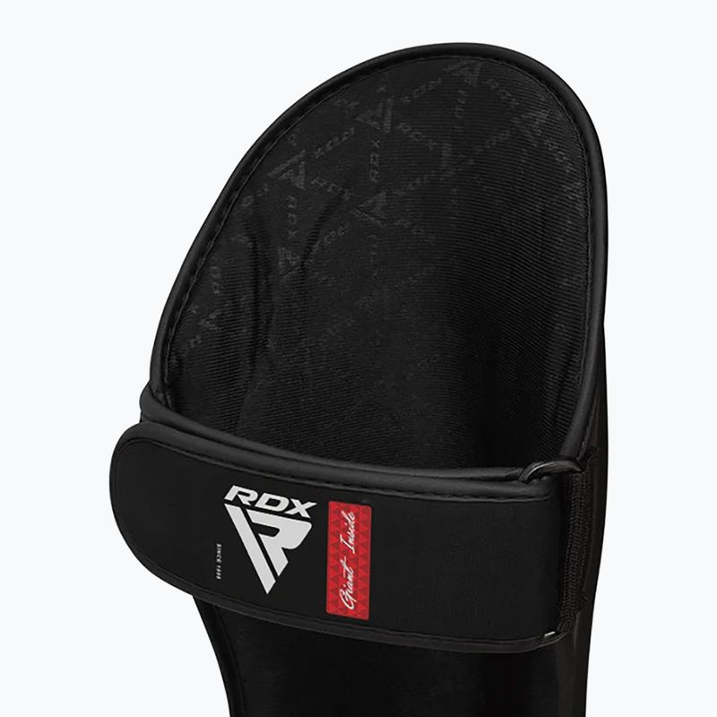 Ochraniacze piszczeli i stóp RDX T1 Shin Instep Guards black 9