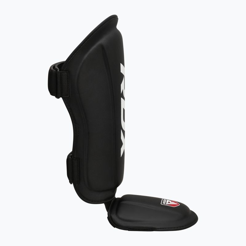 Ochraniacze piszczeli i stóp RDX T1 Shin Instep Guards black 4
