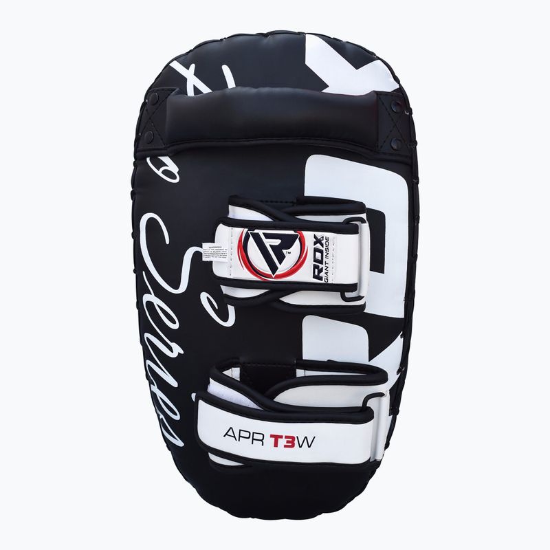 Tarcza treningowa RDX T3 Muay Thai Kick Pads white/black 3
