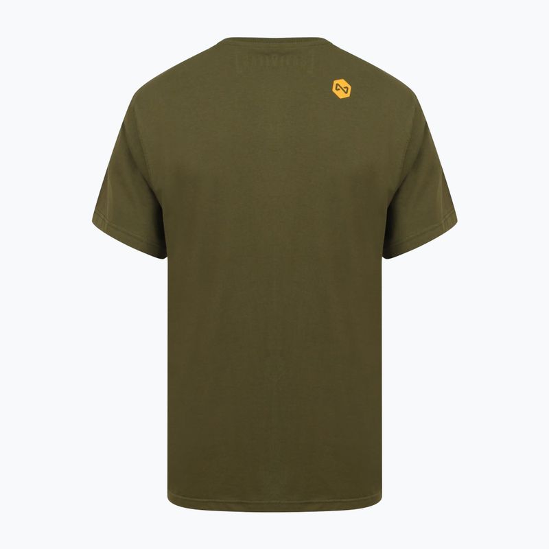 Koszulka męska Navitas Stannart Shadow Tee green 2