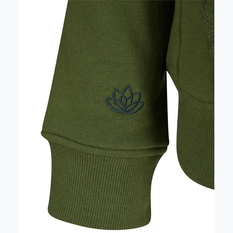 Bluza damska Navitas Lily Sherpa Zip Hoody green 3