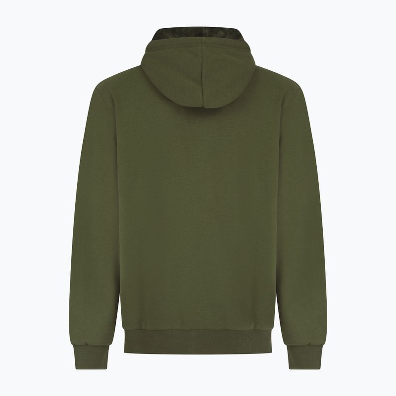 Bluza męska Navitas Sherpa Zip Hoody green 2