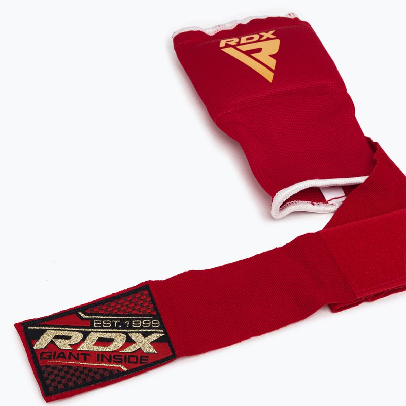 Rękawice wewnętrzne RDX Hosiery Inner Strap red 4