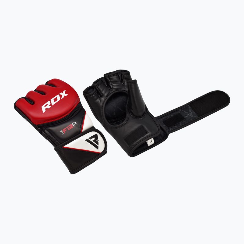 Rękawice grapplingowe RDX Glove New Model GGRF-12R red 3