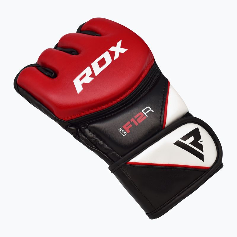 Rękawice grapplingowe RDX Glove New Model GGRF-12R red 4