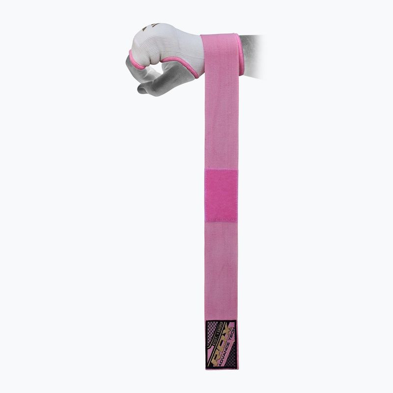 Rękawice wewnętrzne damskie RDX Hosiery Inner Strap pink 7