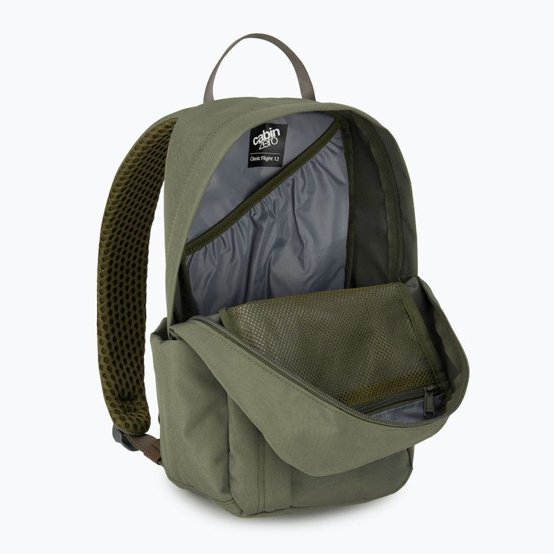 Plecak podróżny CabinZero Flight 12 l georgian khaki 4