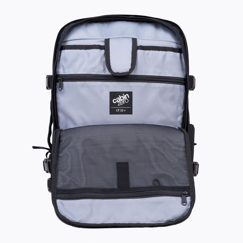 Plecak turystyczny CabinZero Classic Pro 32 l absolute black 8