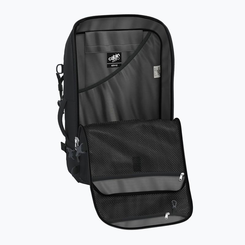 Plecak turystyczny CabinZero Adventure 42 l absolute black 8