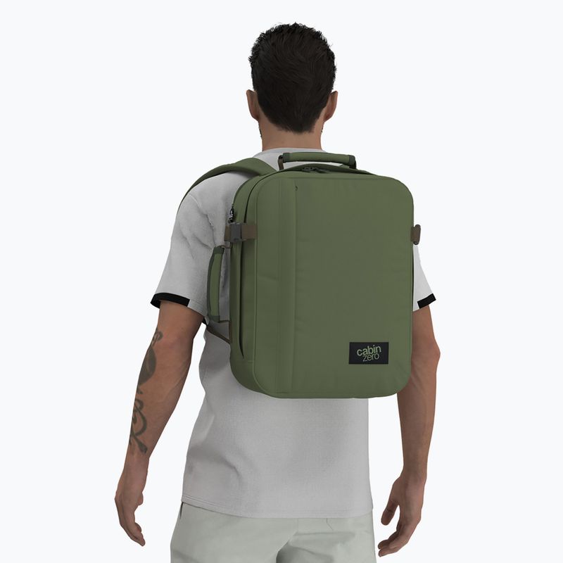 Plecak turystyczny CabinZero Classic Tech 28 l georgian khaki 14