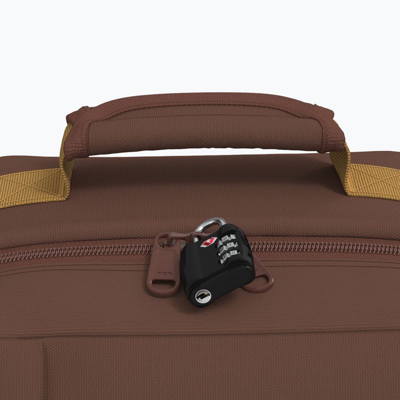 Plecak turystyczny CabinZero Classic 44 l belgian chocolate 8