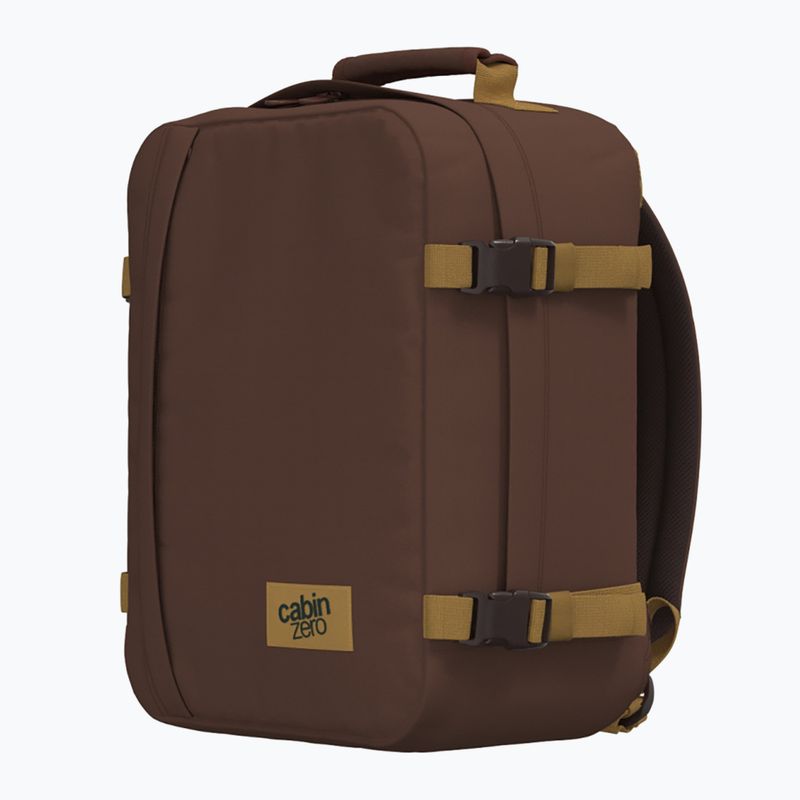 Plecak turystyczny CabinZero Classic 28 l belgian chocolate 4