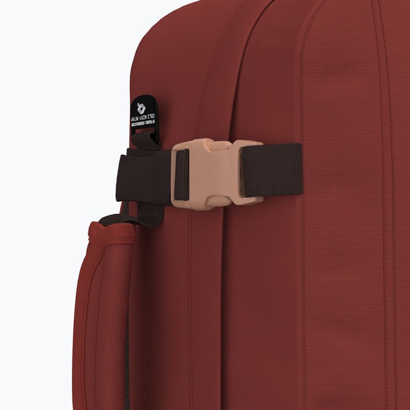 Plecak turystyczny CabinZero Classic 28 l sangria red 9