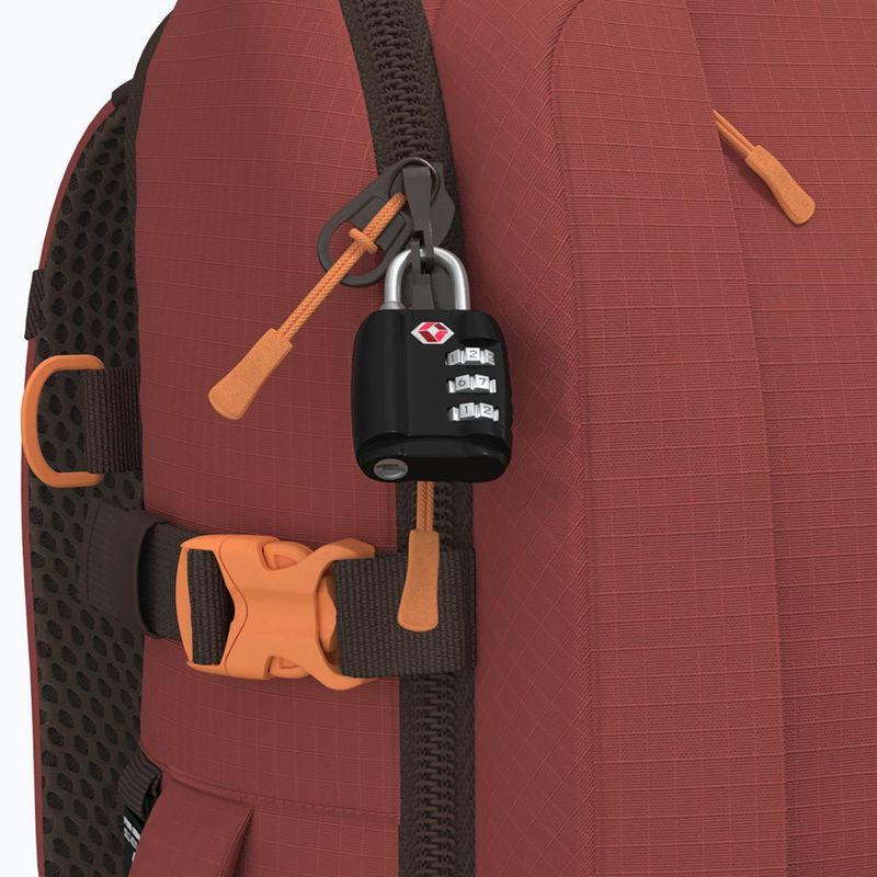 Plecak podróżny CabinZero Adventure 42 l sangria red 9