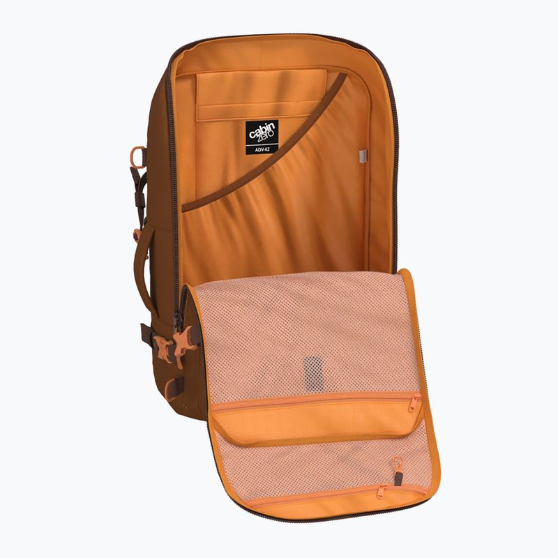 Plecak podróżny CabinZero Adventure 42 l saigon coffee 7