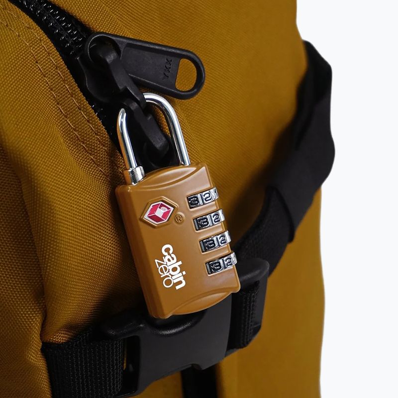 Kłódka CabinZero Travel TSA Lock orange chill 5