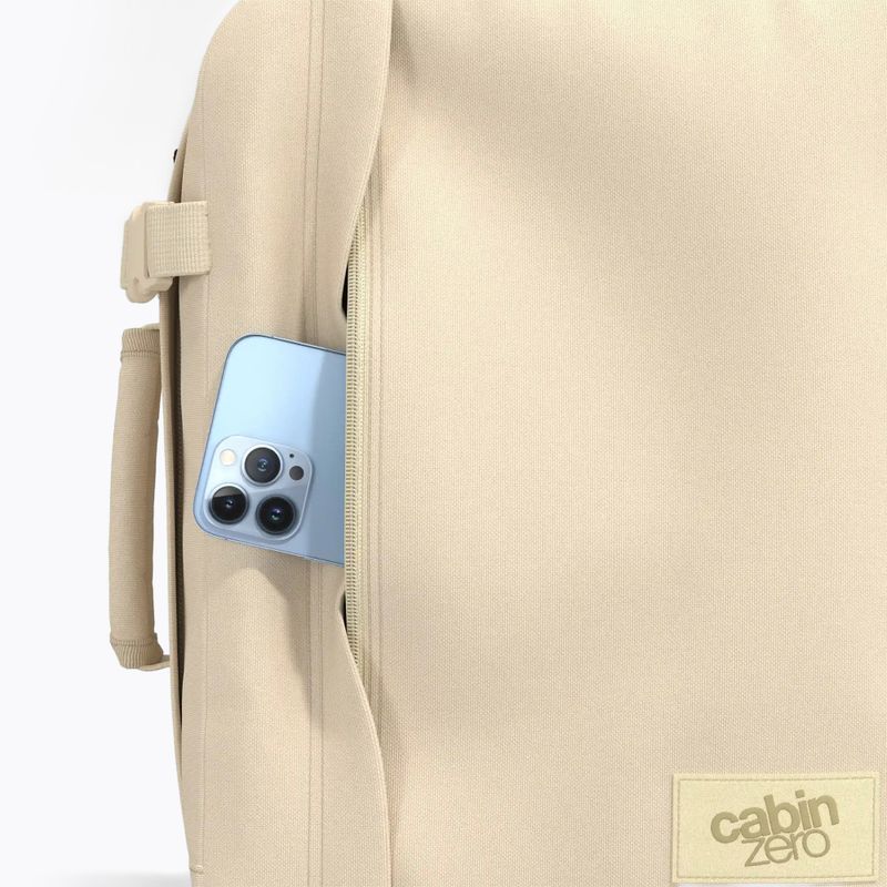 Plecak podróżny CabinZero Classic Tech 28 l shell white 11