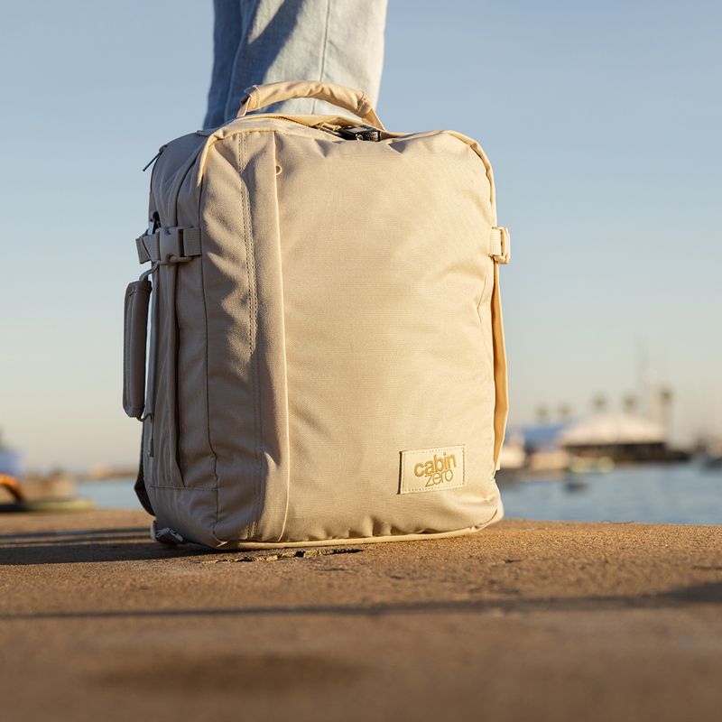 Plecak turystyczny CabinZero Classic Tech 28 l shell white 14