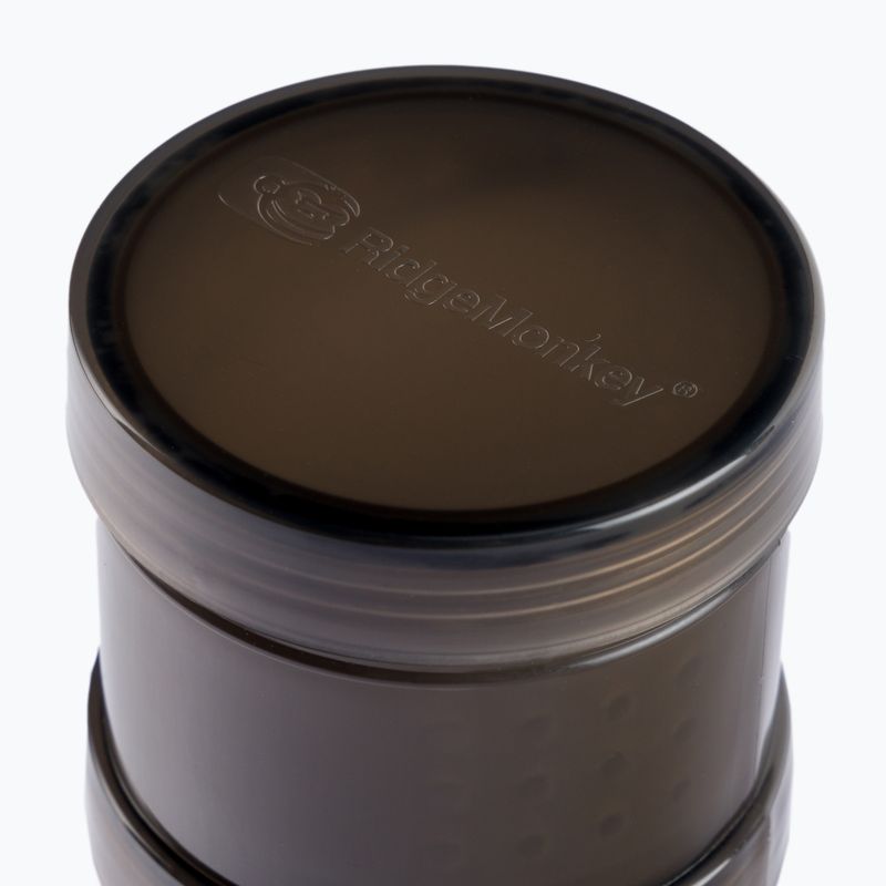 Zestaw pudełek RidgeMonkey Modular Hookbait Pot czarny RM051 3