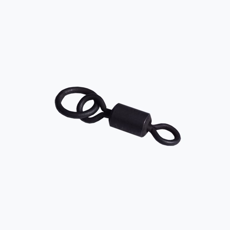 Krętlik karpiowy RidgeMonkey Connexion Flexi Ring Swivel czarny RMT088 2