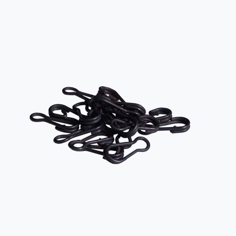 Agrafki karpiowe RidgeMonkey Connexion QC Hooklink Clip czarne RMT096 2