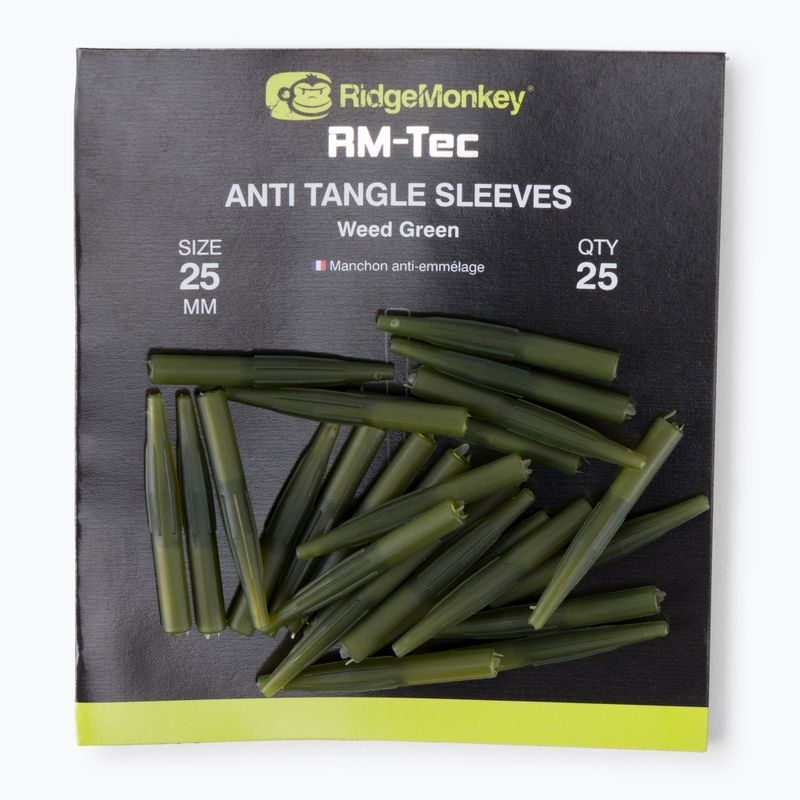 Tuleje RidgeMonkey Connexion Anti Tangle Sleeves brązowe RMT108