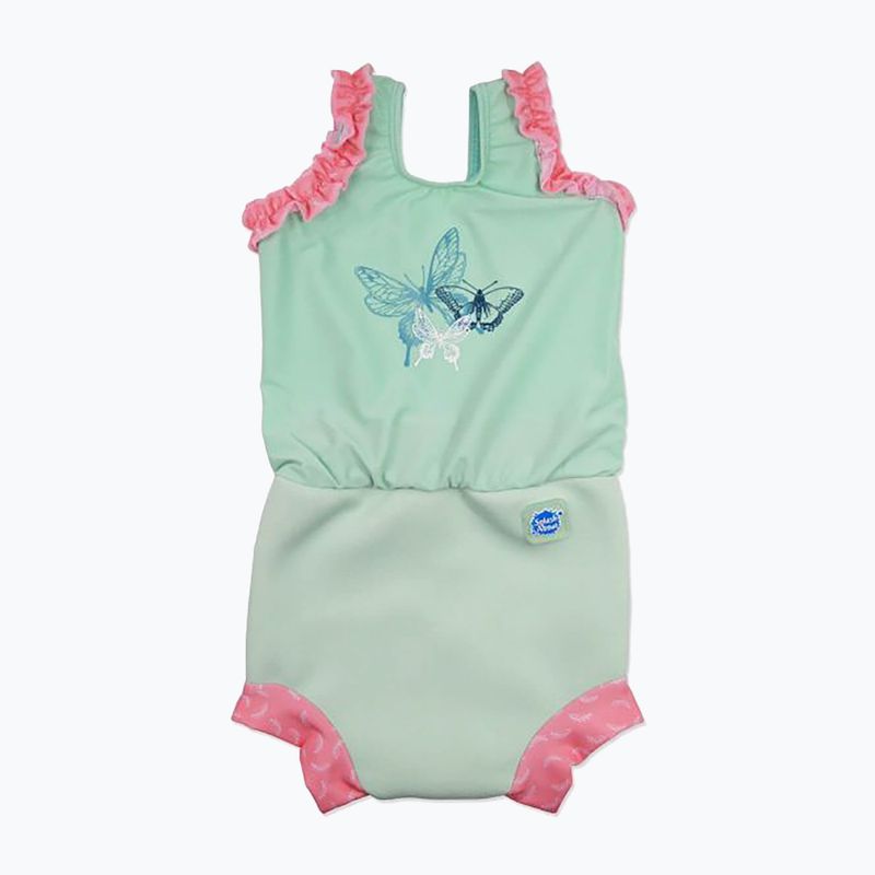 Strój kąpielowy jednoczęściowy dziecięcy z pieluszką Splash About Happy Nappy dragonfly