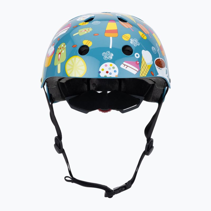 Kask rowerowy dziecięcy Hornit IceCream blue/multicolor 2