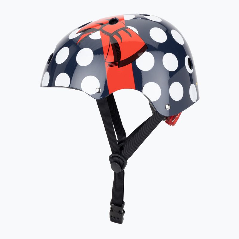 Kask rowerowy dziecięcy Hornit PolkaDot navy/white/red 3