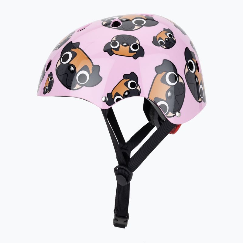 Kask rowerowy dziecięcy Hornit Pug pink/brown 3