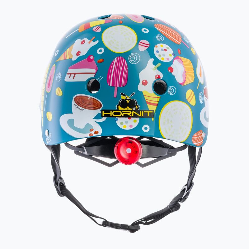 Kask rowerowy dziecięcy Hornit IceCream blue/multicolor 3