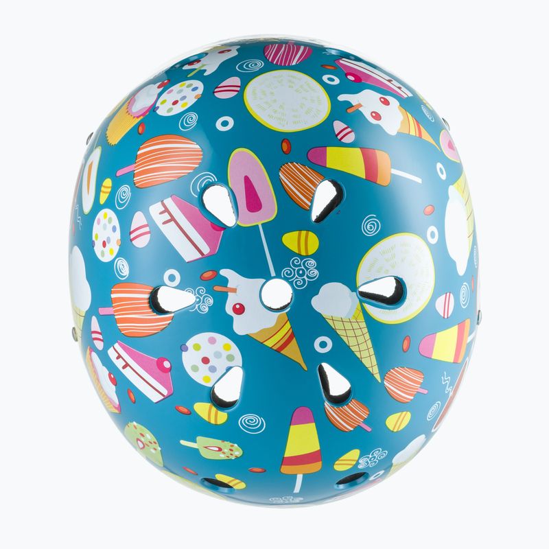 Kask rowerowy dziecięcy Hornit IceCream blue/multicolor 6