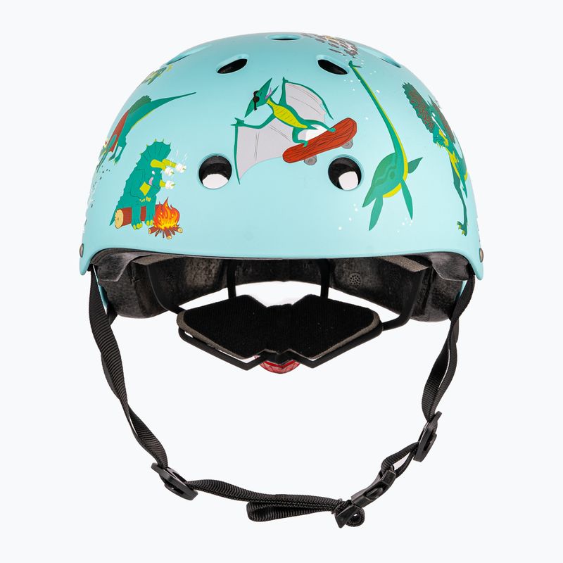 Kask rowerowy dziecięcy Hornit Jurassic turquoise/multicolor 2