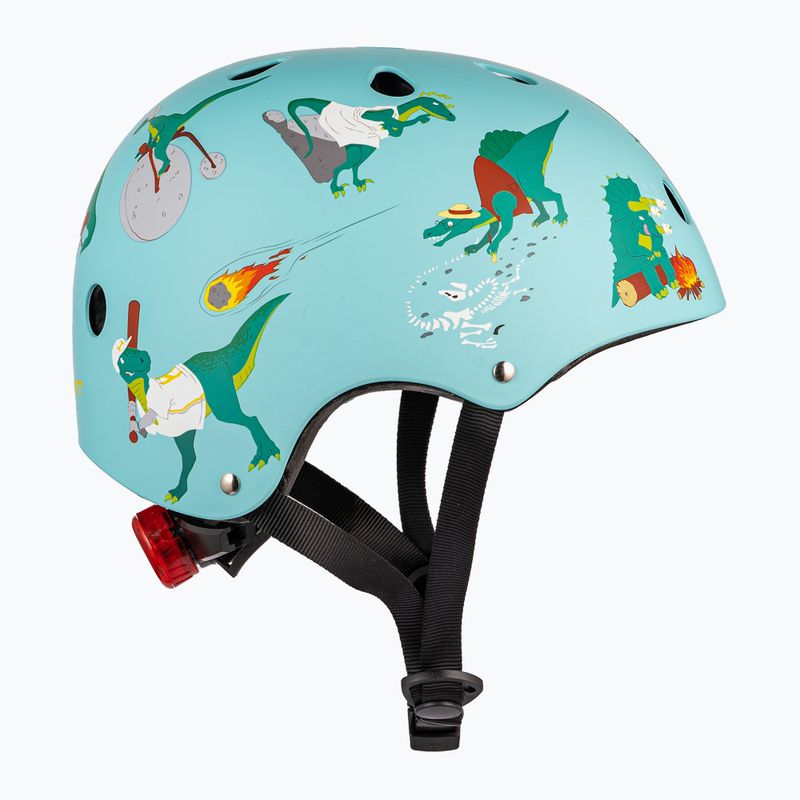 Kask rowerowy dziecięcy Hornit Jurassic turquoise/multicolor 4