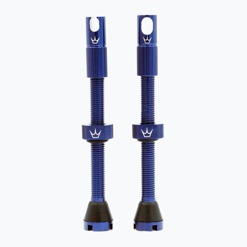 Zestaw wentyli presta Peaty's X Chris King MK2 Tubeless Valves 60 mm navy