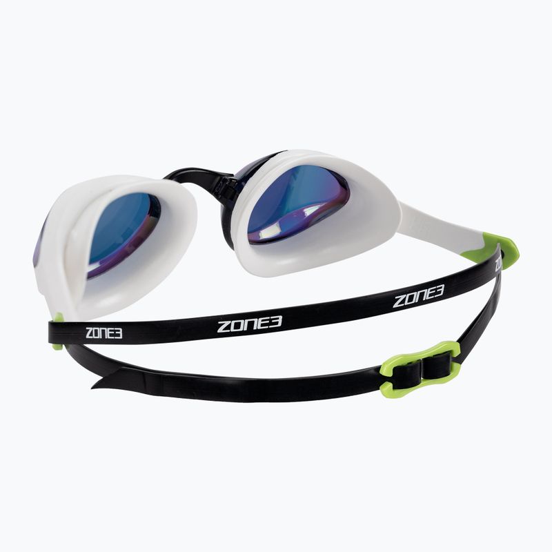 Okulary do pływania ZONE3 Volare Streamline Racing white/lime 4