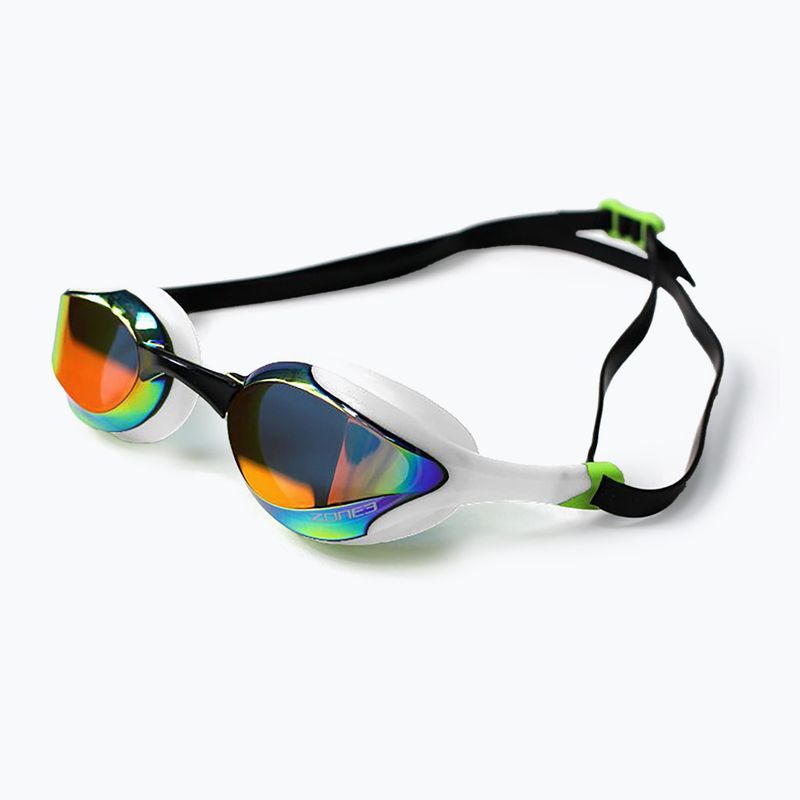 Okulary do pływania ZONE3 Volare Streamline Racing white/lime 6