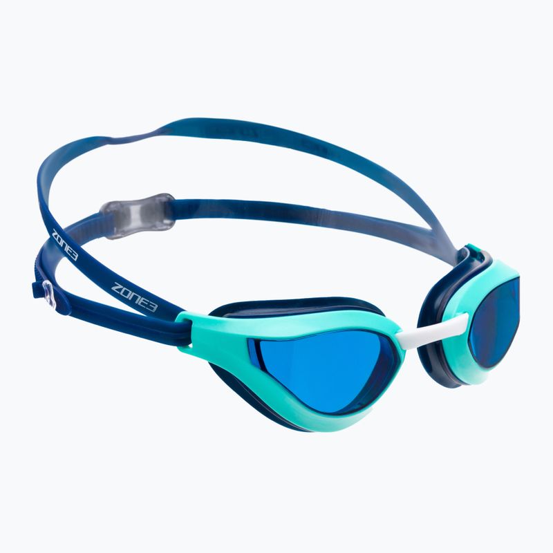 Okulary do pływania ZONE3 Viper Speed navy/turquoise/blue