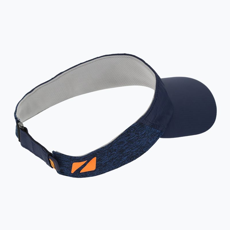 Daszek do biegania ZONE3 Lightweight Race Visor navy/blue marl/reflective silver 2