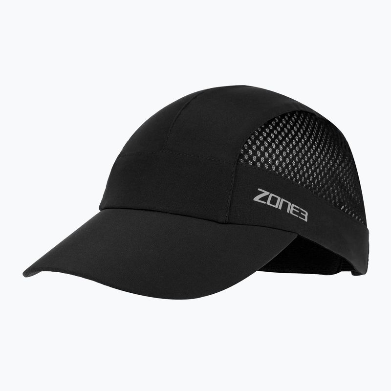 Czapka z daszkiem ZONE3 Lightweight Mesh Running petrol/reflective silver